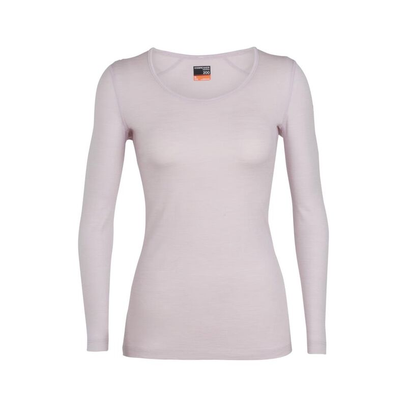 Icebreaker Womens 200 Oasis LS Scoop image number 12